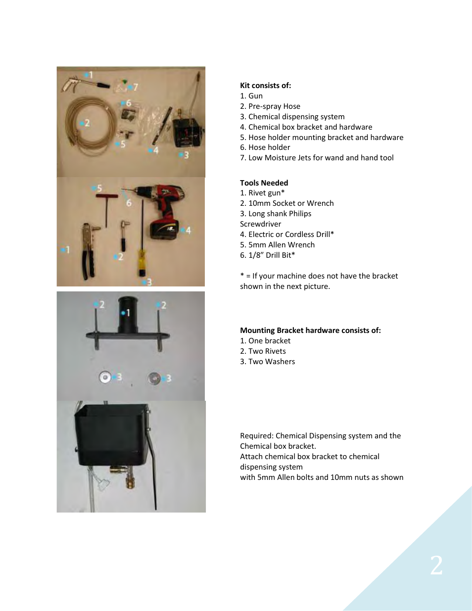 NaceCare Solutions TP18SX User Manual | Page 2 / 6