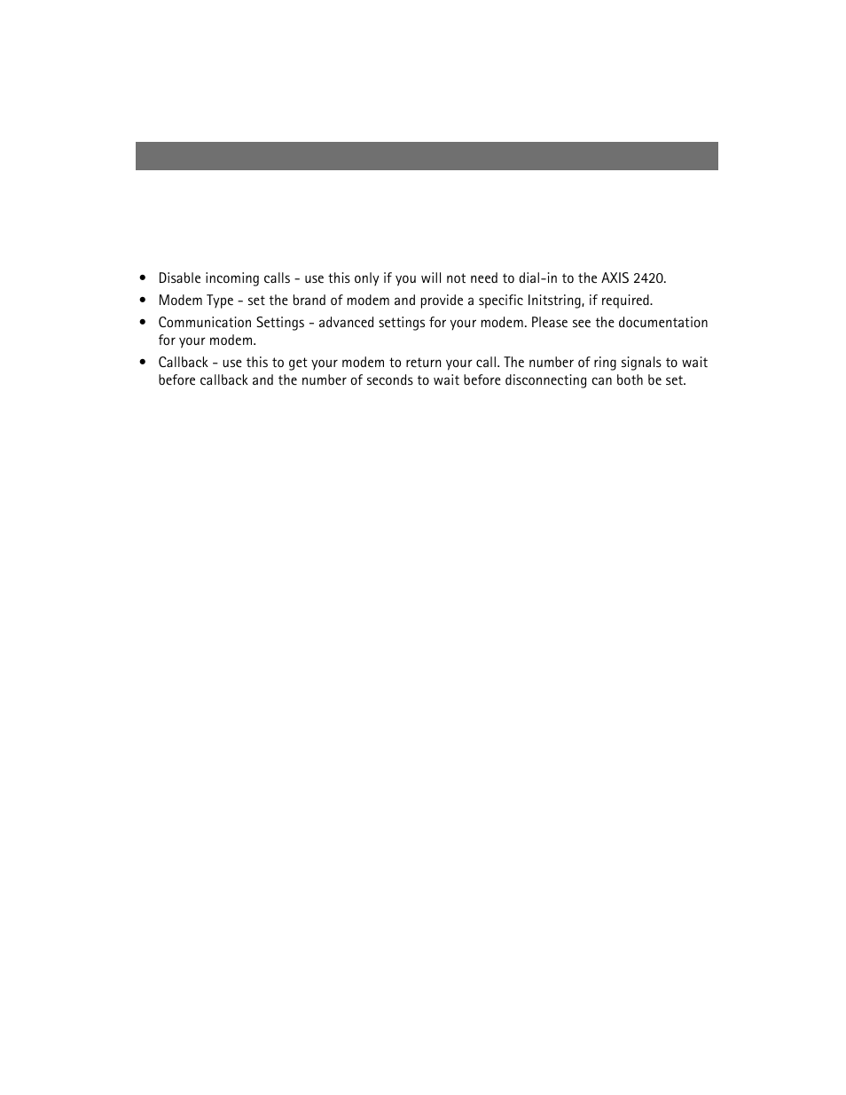Axis Communications AXIS 2420 User Manual | Page 26 / 103
