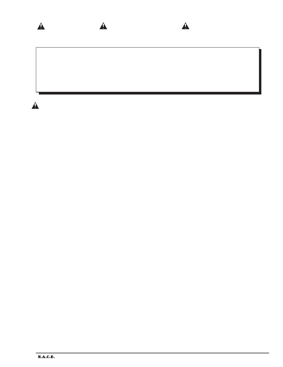 Operator safety instructions, Warning | NaceCare Solutions DM1800 User Manual | Page 3 / 26