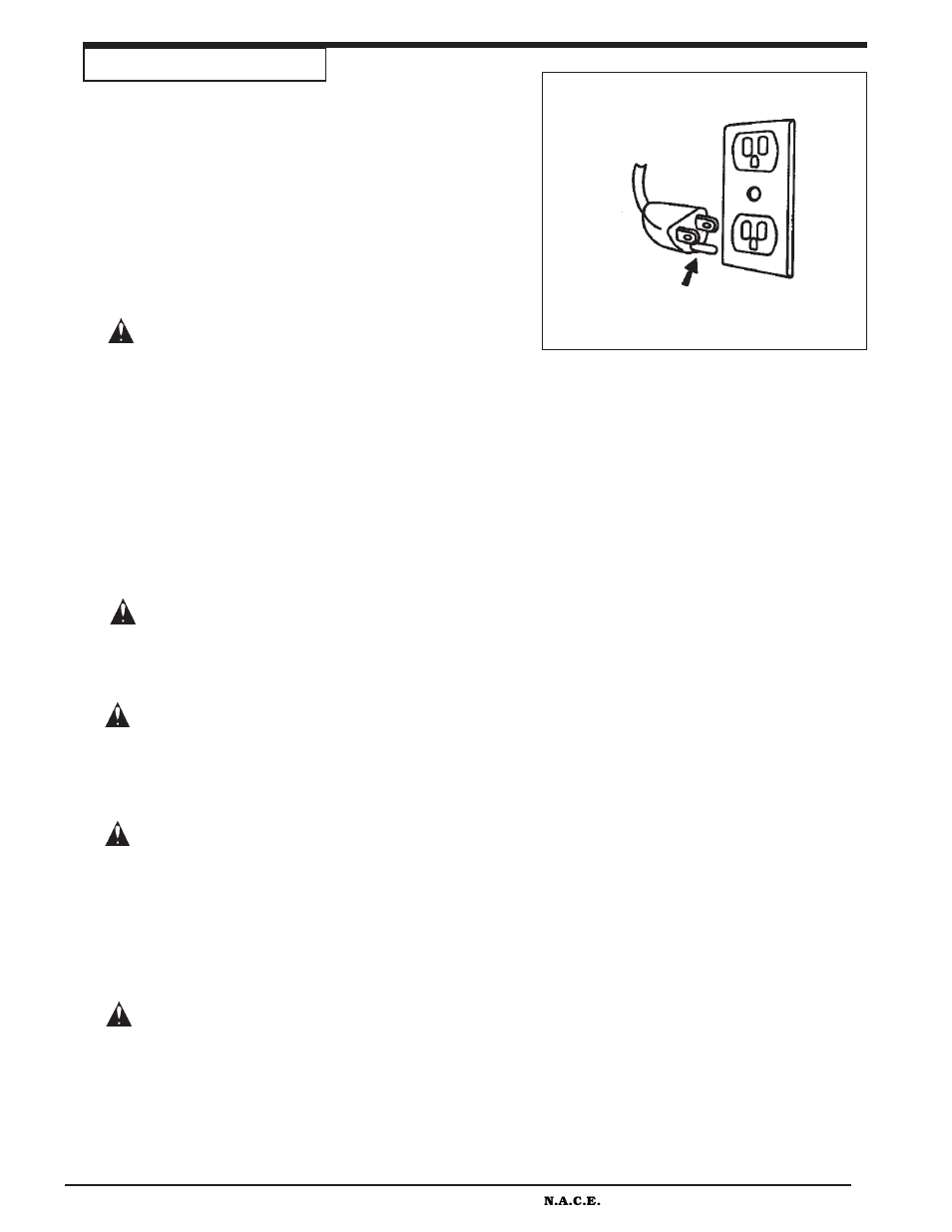 Danger | NaceCare Solutions DM1800 User Manual | Page 8 / 26