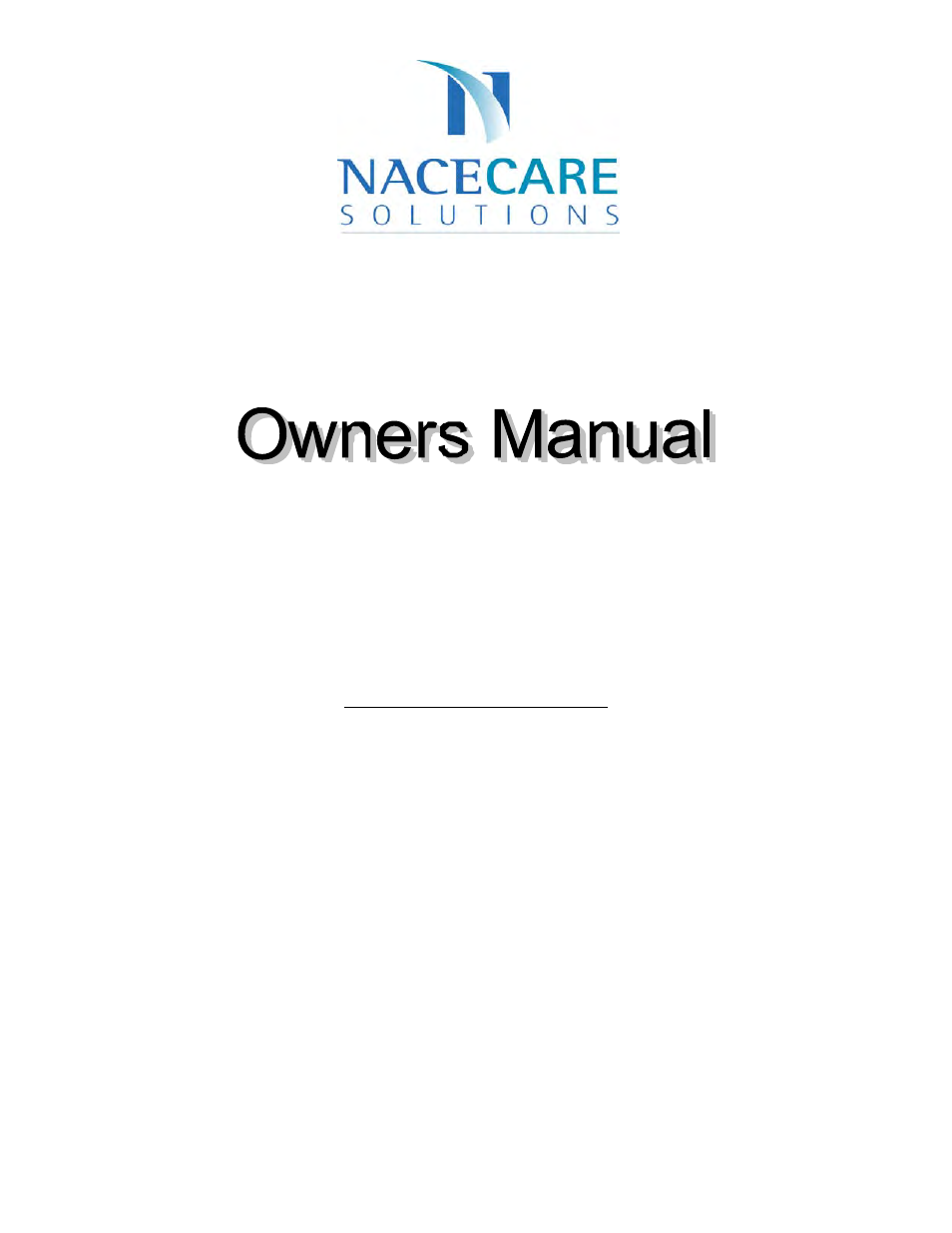 NaceCare Solutions HZD750 User Manual | 3 pages