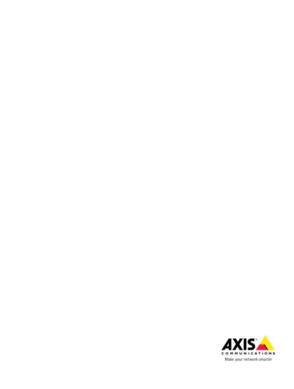 Axis Communications 207/207W User Manual | 54 pages