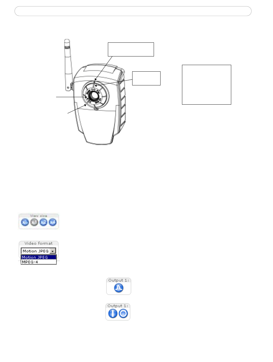 Focusing, The live view page | Axis Communications 207/207W User Manual | Page 11 / 54