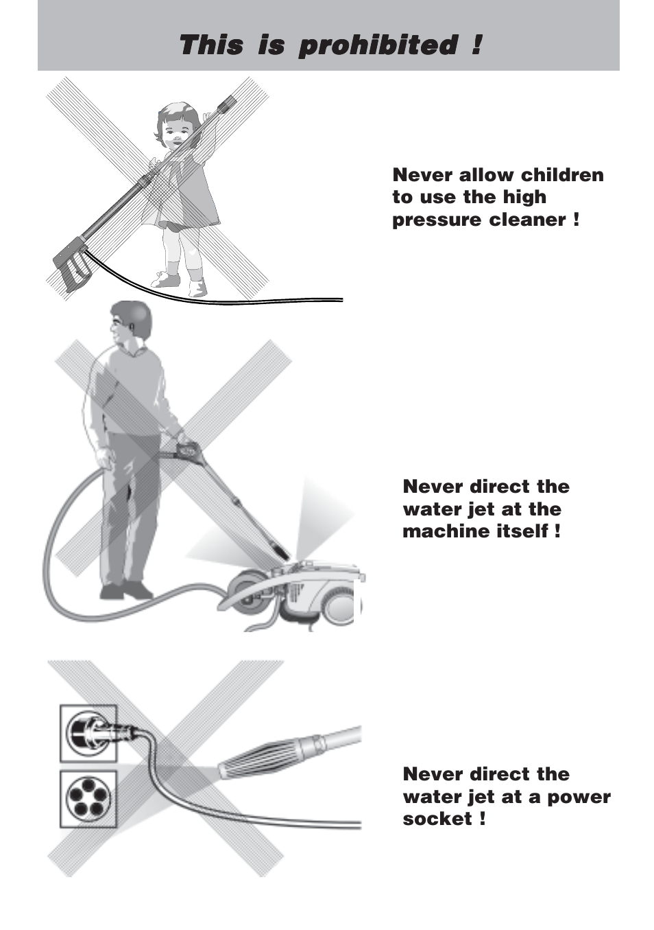 This is prohibited | NaceCare Solutions K1120T User Manual | Page 15 / 39