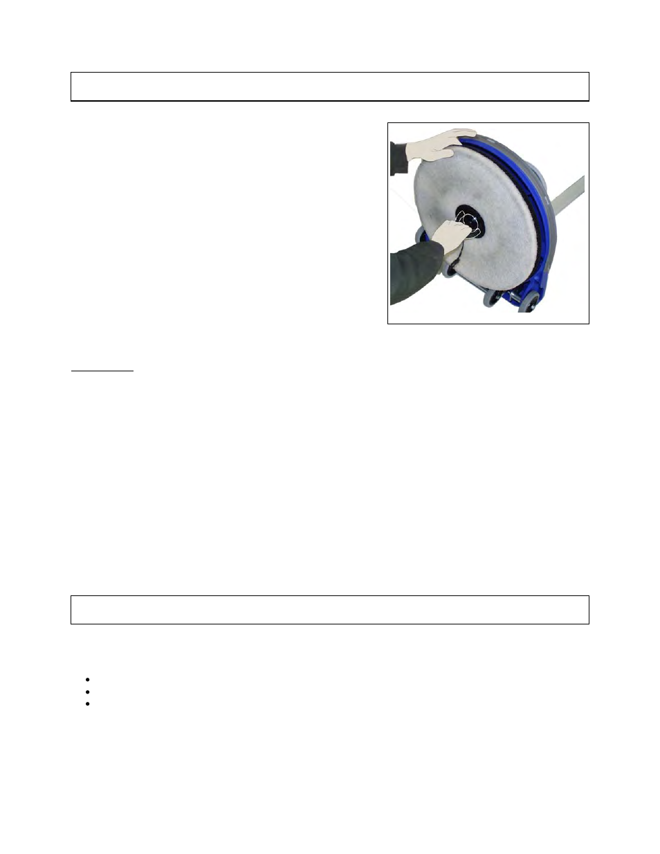 Upon completion of work, Daily maintenance | NaceCare Solutions NR1520 User Manual | Page 10 / 11
