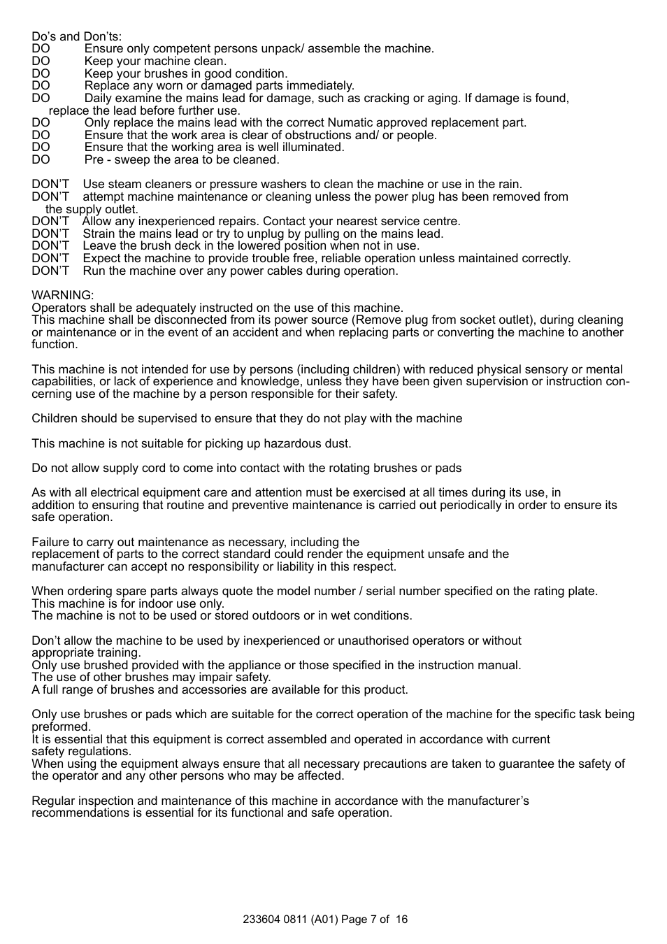 NaceCare Solutions NS20 User Manual | Page 7 / 16