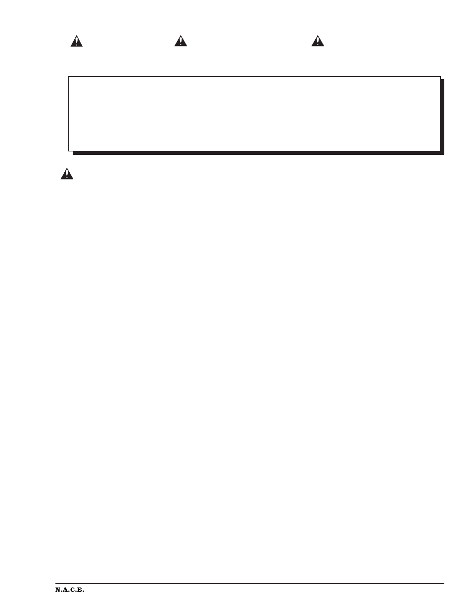 Operator safety instructions, Warning | NaceCare Solutions SM1600 User Manual | Page 3 / 18