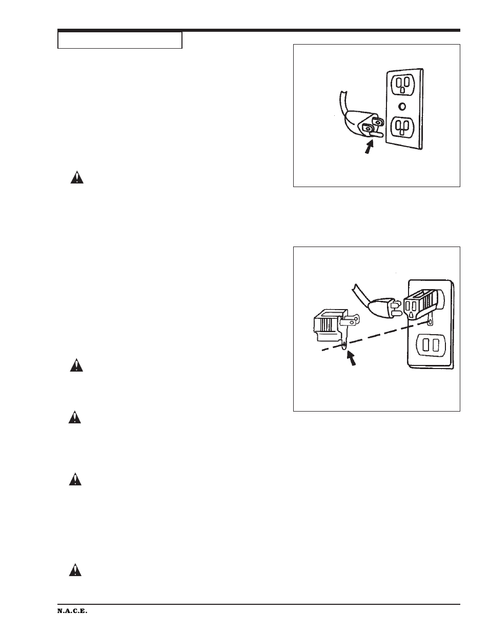 Danger | NaceCare Solutions SM1600 User Manual | Page 5 / 18