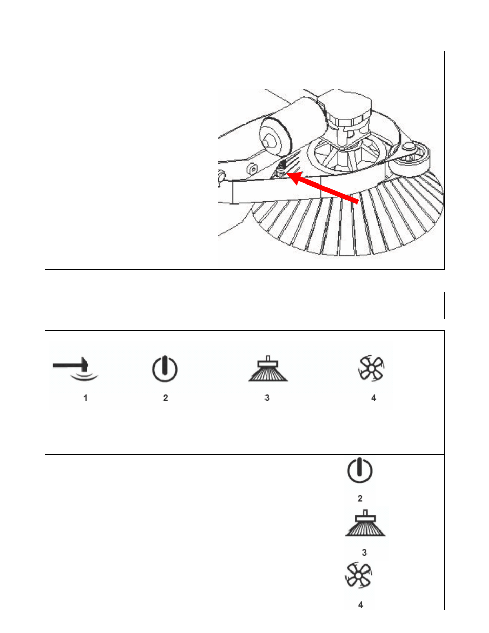 Side broom adjustment, Startup and operation | NaceCare Solutions ST40BT User Manual | Page 4 / 6