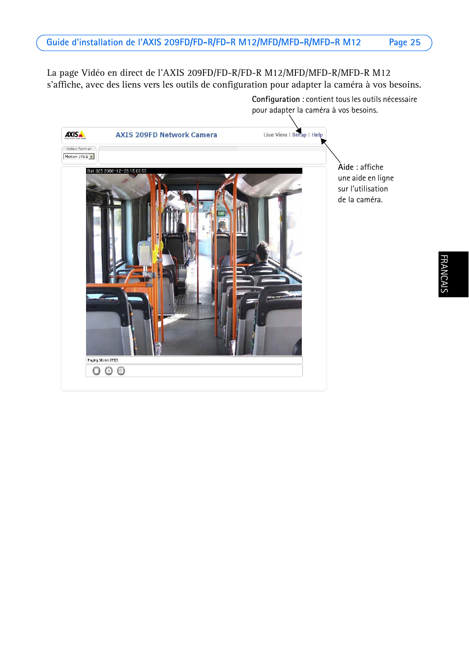 Axis Communications 209MFD User Manual | Page 25 / 73
