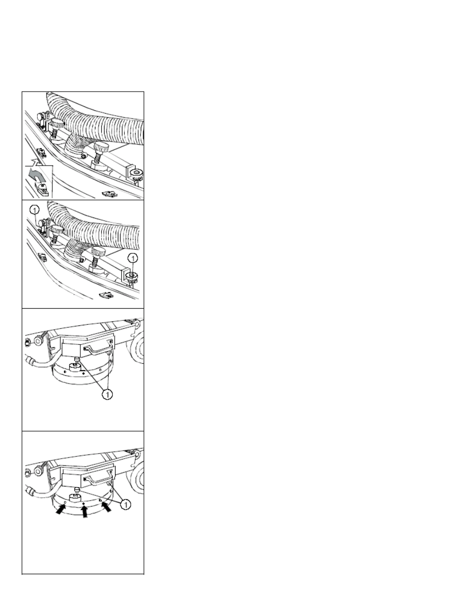 Squeegee rear rubber replacement, Squeegee front rubber replacement | NaceCare Solutions ST995 User Manual | Page 20 / 25