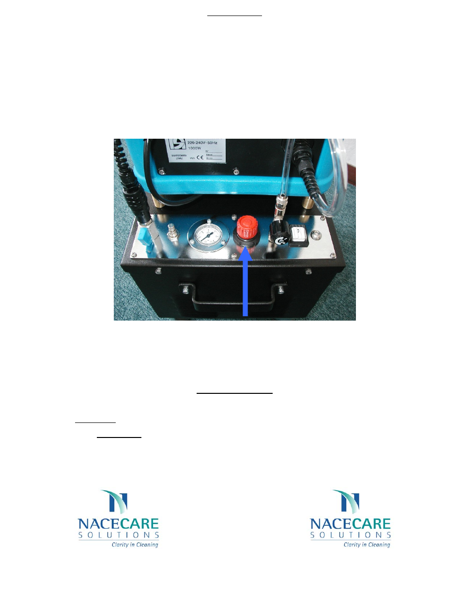 NaceCare Solutions TP400F User Manual | Page 8 / 8