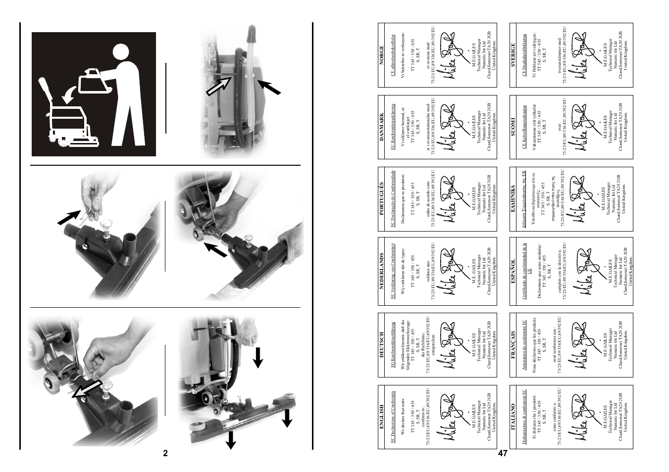 NaceCare Solutions TT455 User Manual | Page 2 / 24