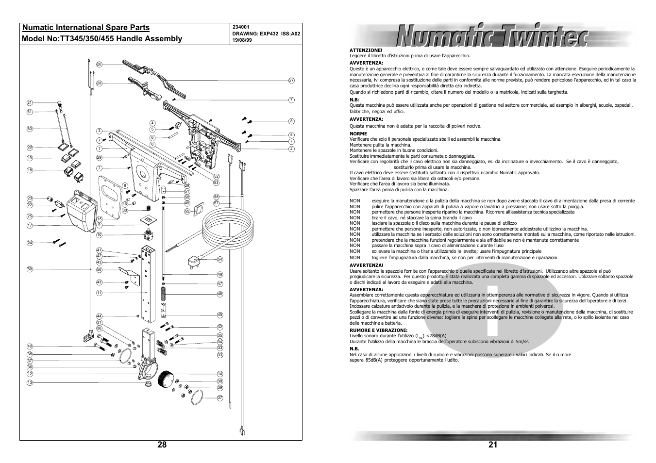 NaceCare Solutions TT455 User Manual | Page 21 / 24