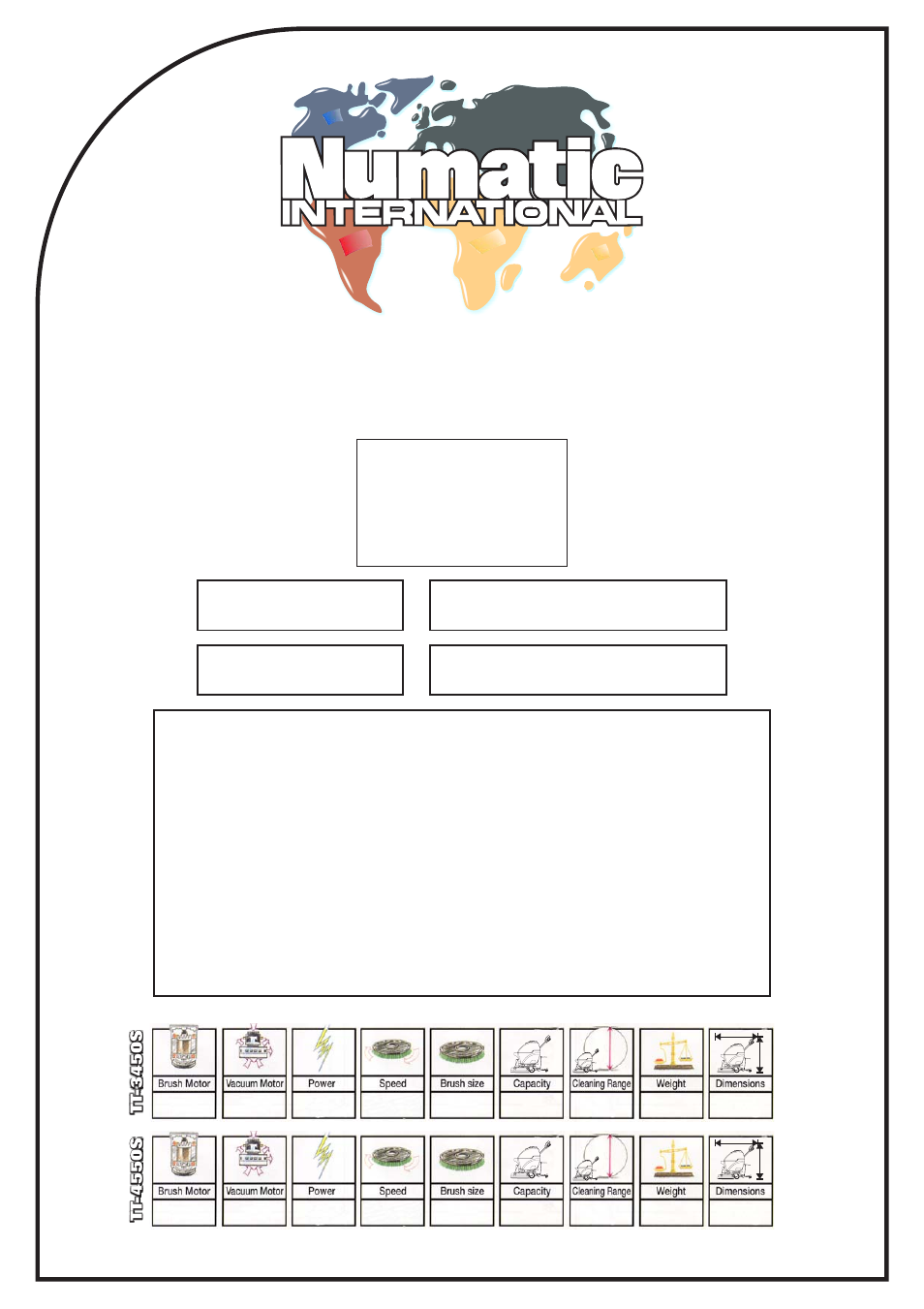 Inspected by: packed by, Supplied by | NaceCare Solutions TT4550 User Manual | Page 26 / 26