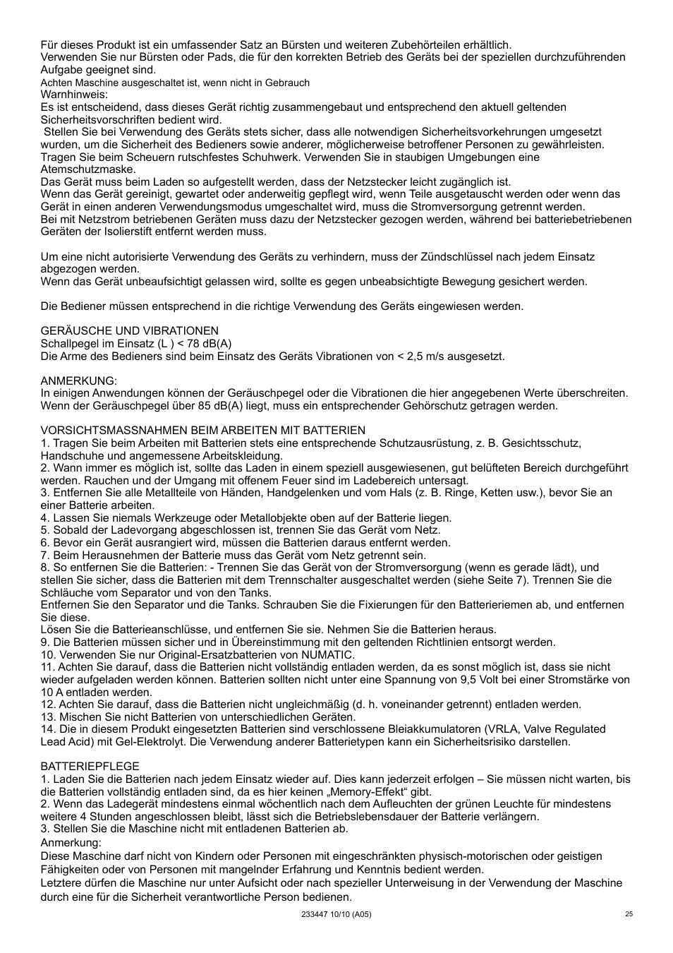 NaceCare Solutions TTB4552 User Manual | Page 25 / 44