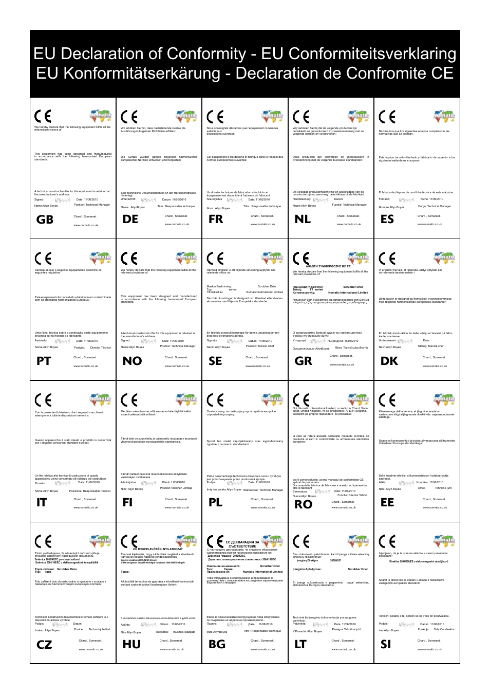 NaceCare Solutions TTB3450C User Manual | Page 16 / 32