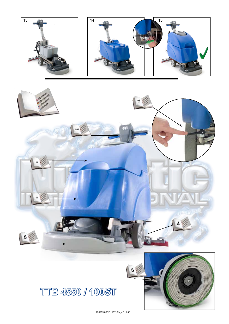 NaceCare Solutions TTB4550T User Manual | Page 3 / 36