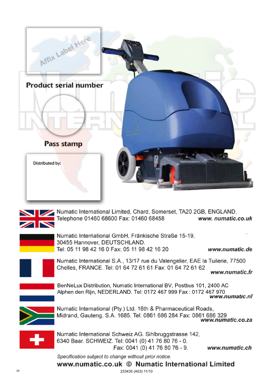 NaceCare Solutions TTQ3035 User Manual | Page 24 / 24