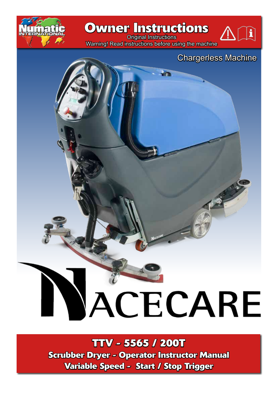 NaceCare Solutions TTV5565 User Manual | 28 pages