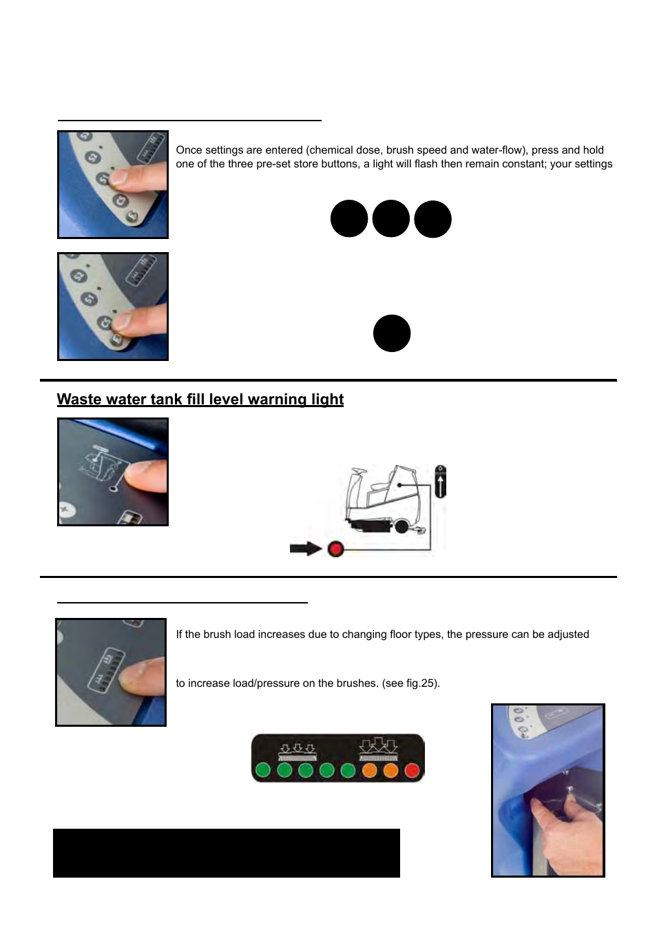 Machine operation, S1 s2 s3 cs | NaceCare Solutions TTV678 User Manual | Page 14 / 32