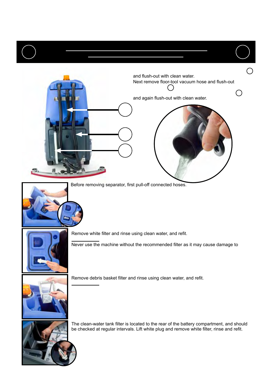 Machine cleaning | NaceCare Solutions TTV678 User Manual | Page 17 / 32