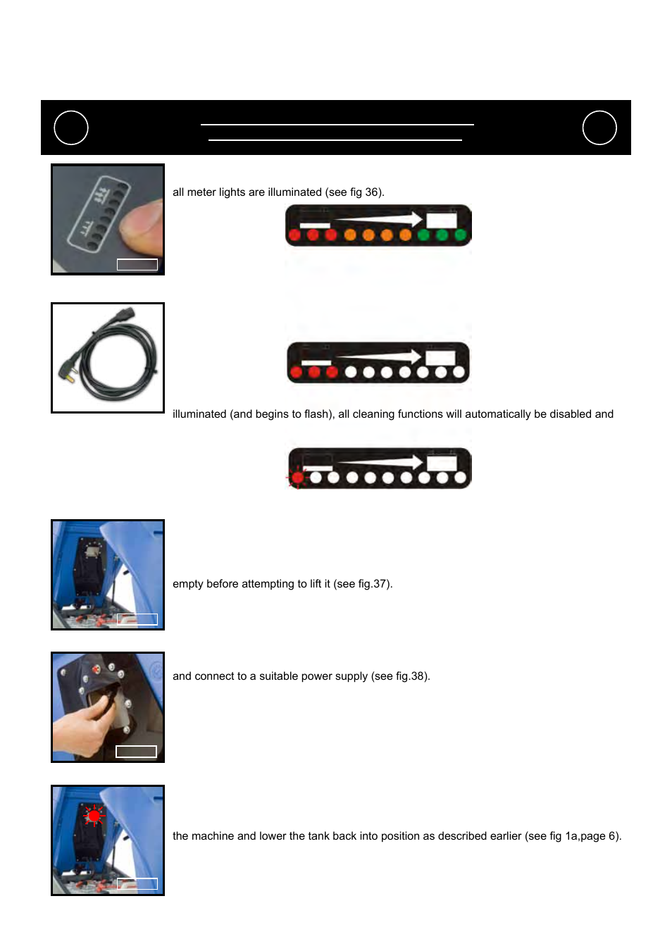 Machine charging | NaceCare Solutions TTV678 User Manual | Page 19 / 32