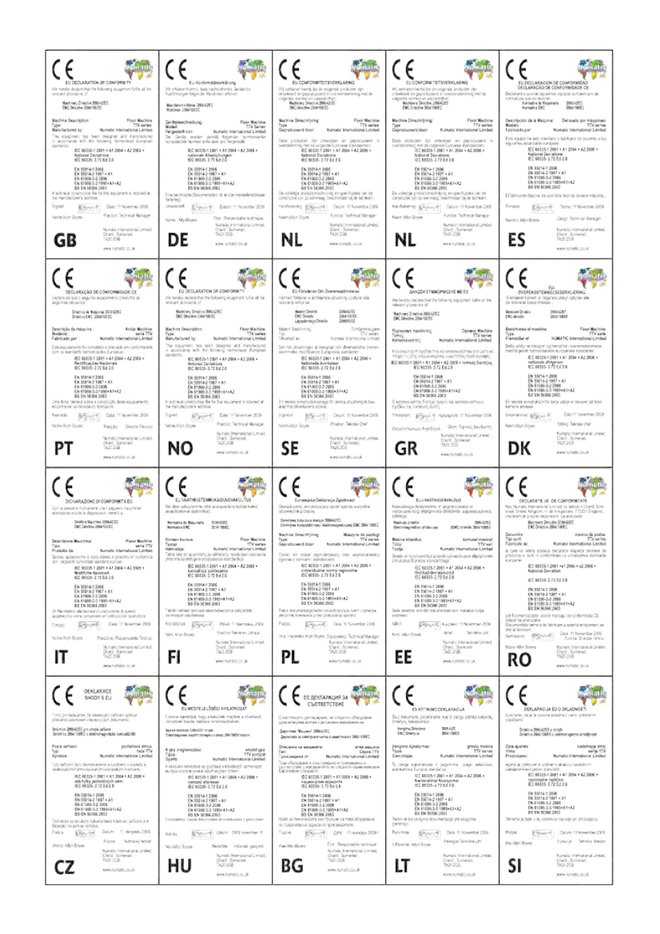 NaceCare Solutions TTV678 User Manual | Page 31 / 32