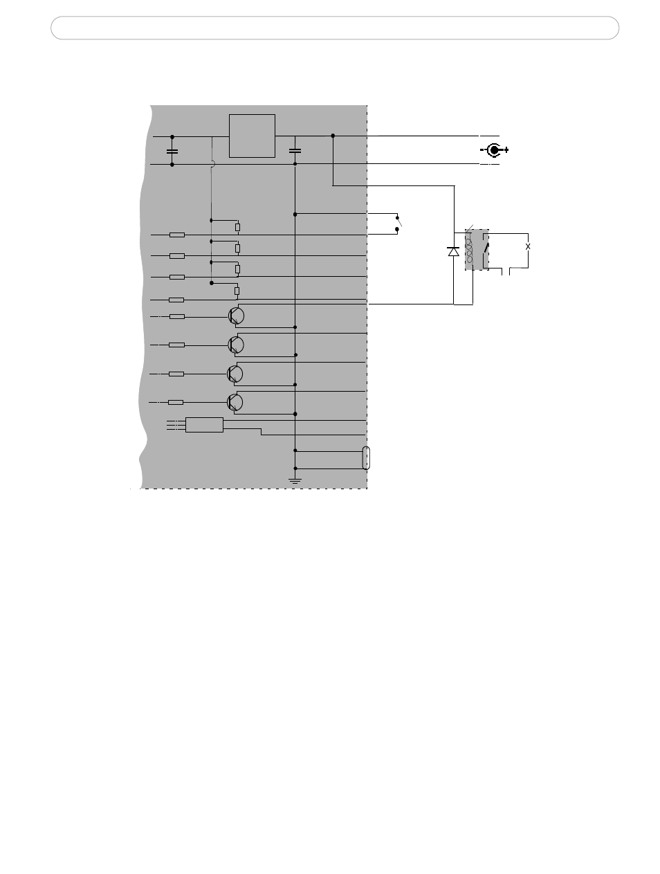 Schematic diagram - i/o terminal connector, Com ports rs-232 and rs-485, Com ports rs-232 and rs-485, on | Axis 240q - unit connectors | Axis Communications Axis Video Server AXIS 240Q User Manual | Page 46 / 57