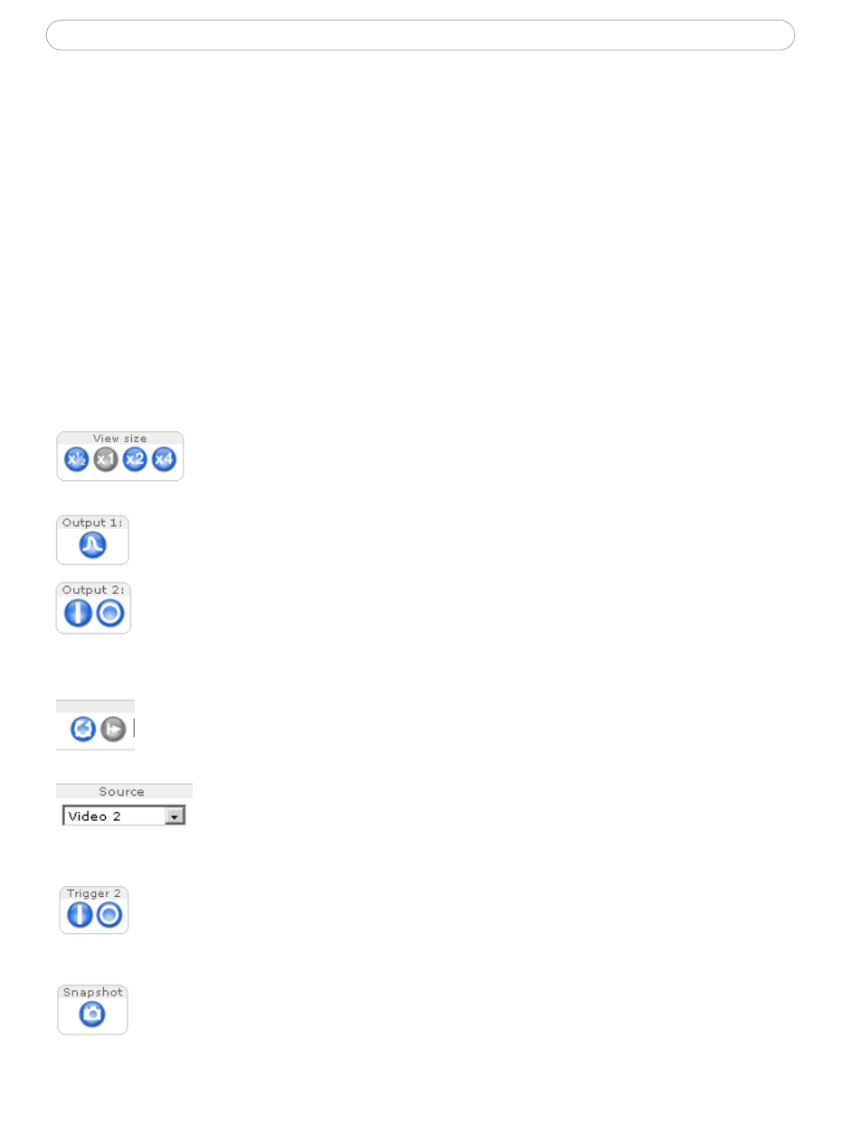 The live view page | Axis Communications Axis Video Server AXIS 240Q User Manual | Page 9 / 57
