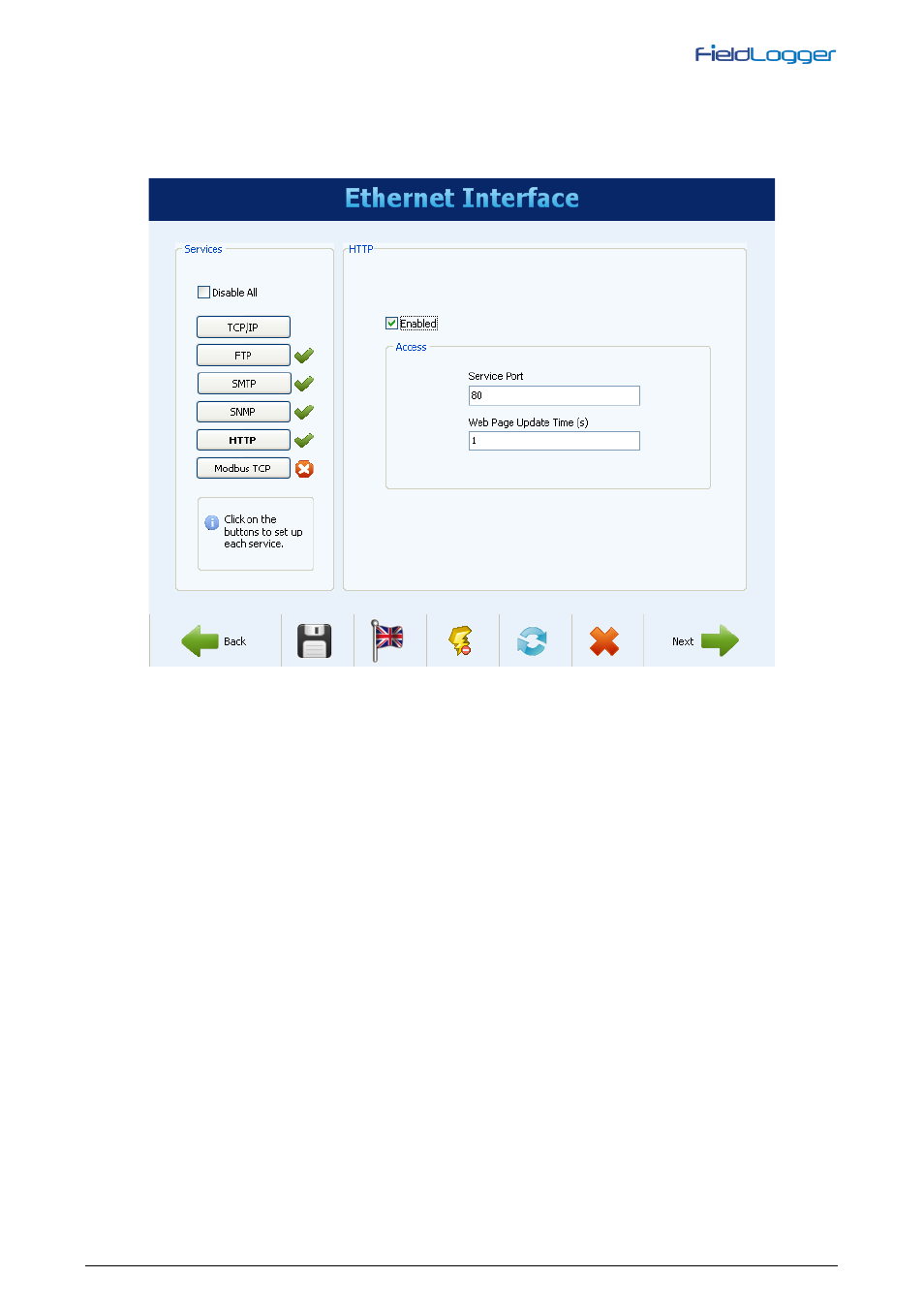 Ethernet interface configuration – http | NOVUS V1.5x A User Manual | Page 32 / 103