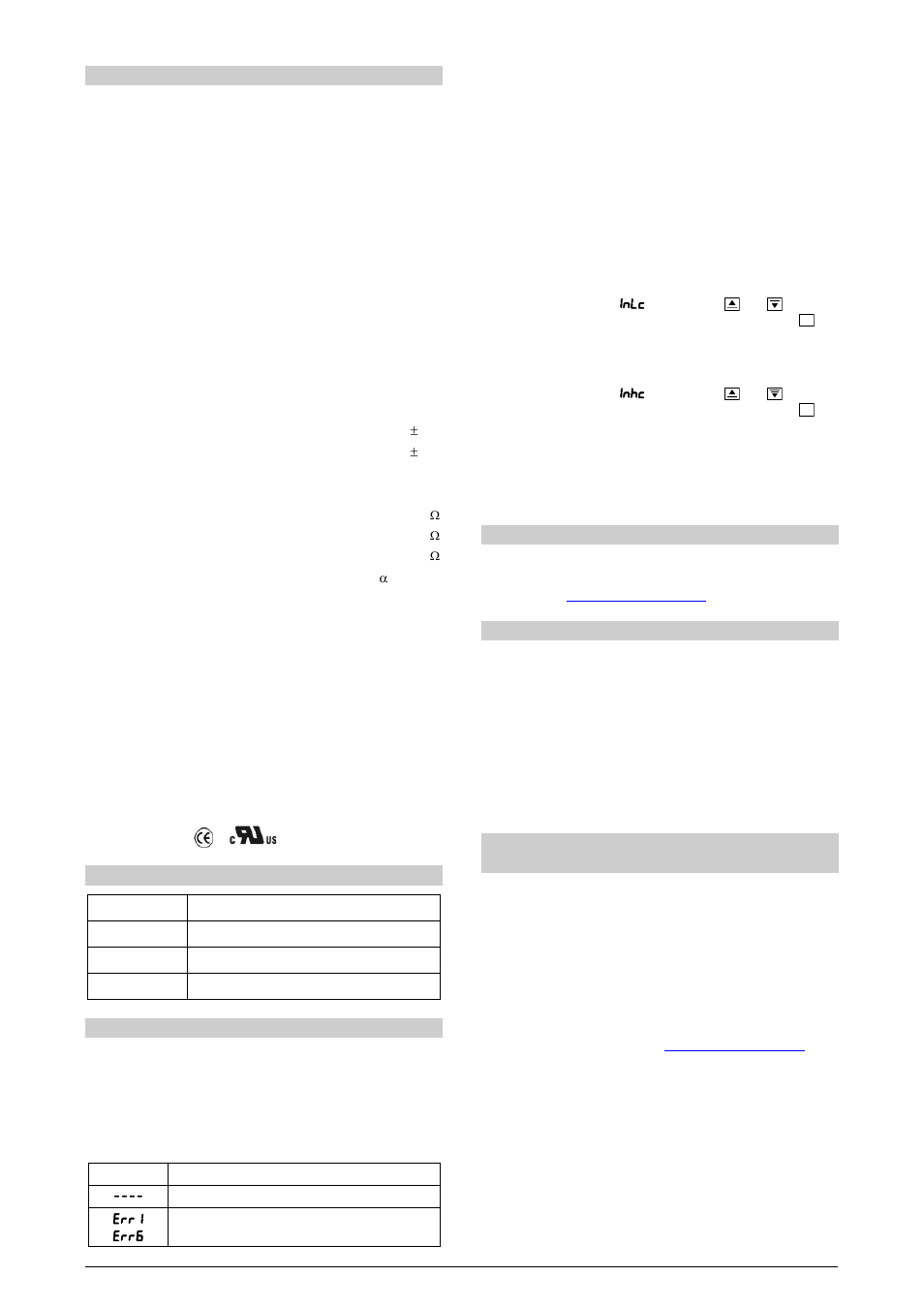 Specifications, Identification, Maintenance | Support and maintenance, Safety information, Limited warranty and limitation of liability | NOVUS N1540 Process Indicator User Manual | Page 5 / 5