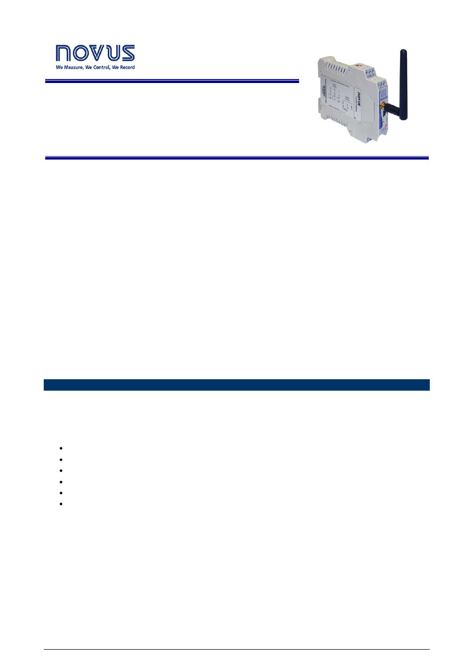 NOVUS AirGate-Modbus User Manual | 22 pages