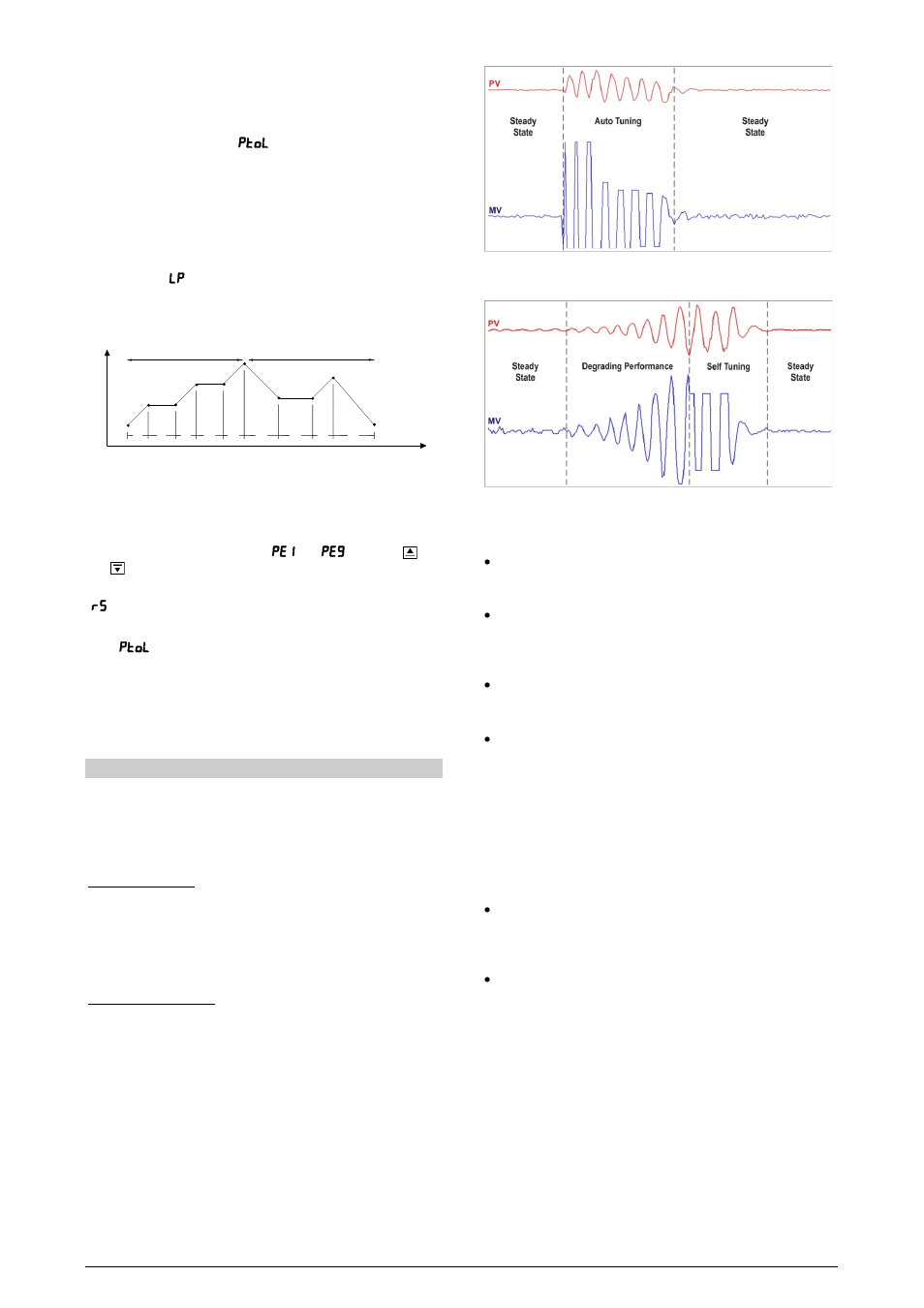 Link of programs, Event alarm, Determination of pid parameters | NOVUS Controller N1200 User Manual | Page 10 / 13