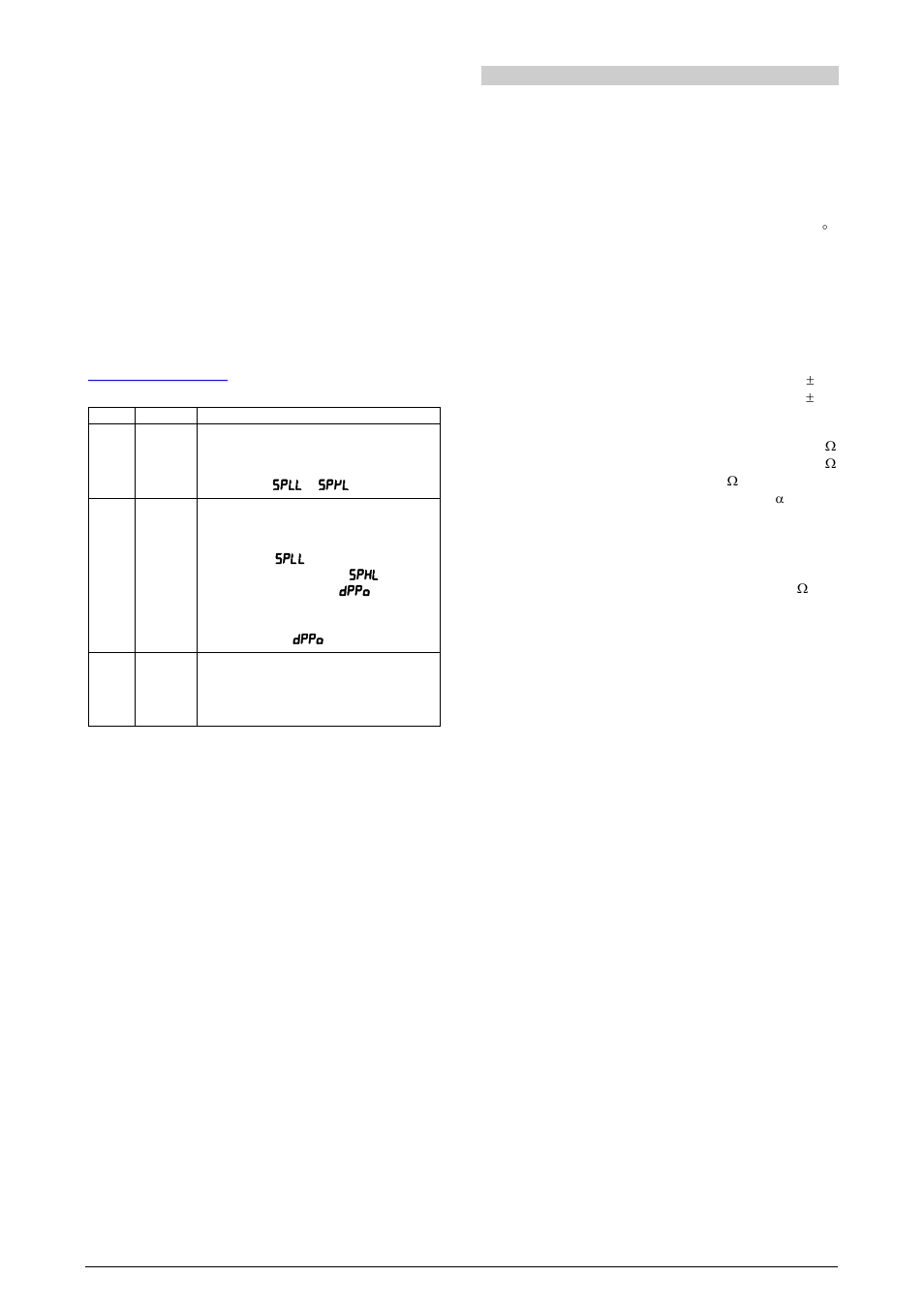 Communication protocol, Holding registers table, Specifications | NOVUS Controller N1200 User Manual | Page 12 / 13