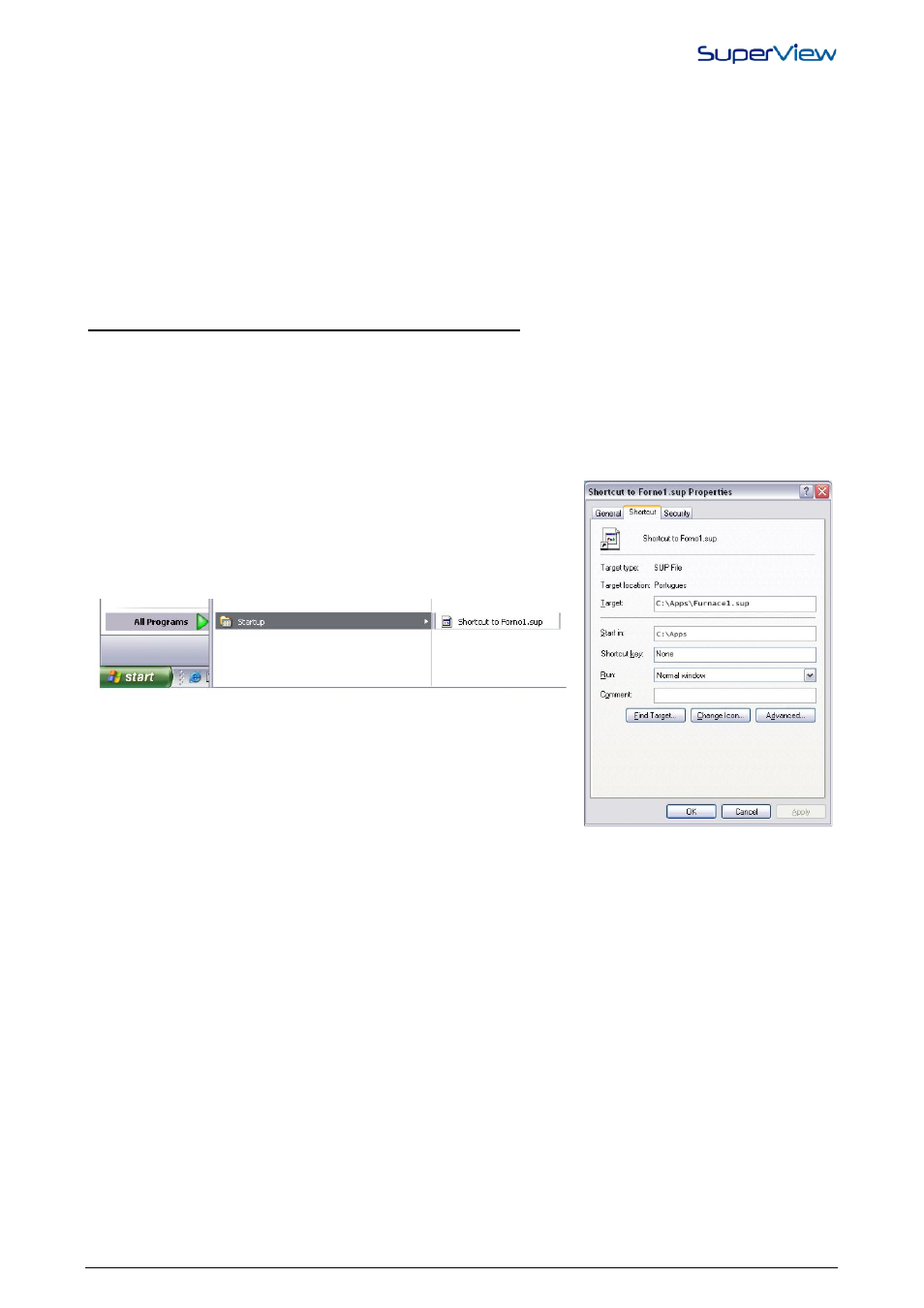 Copy / paste objects, Start supervision when windows is started | NOVUS superview User Manual | Page 34 / 38