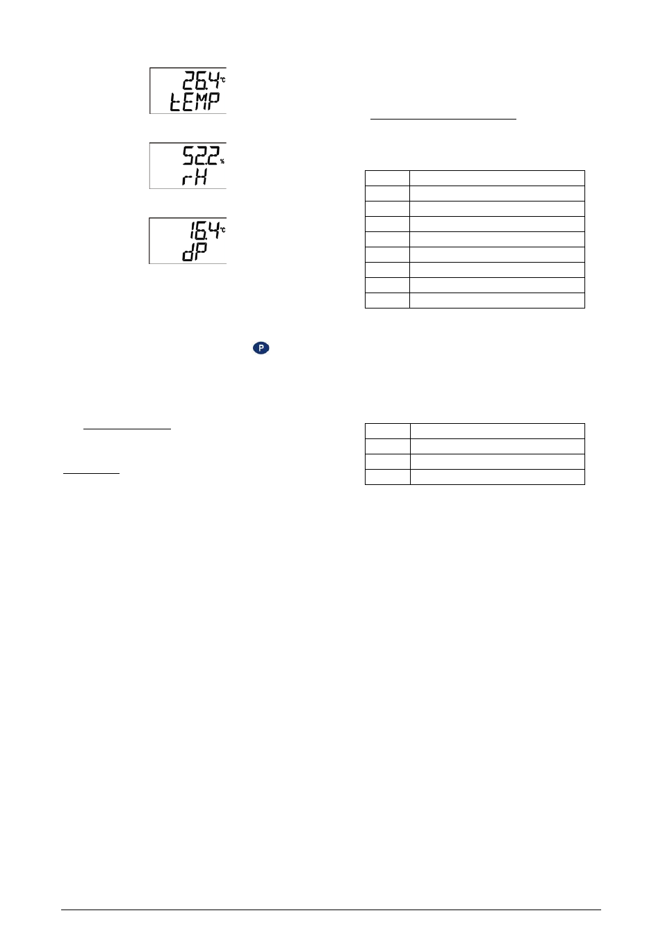 6 serial communication, 1 modbus commands, 2 description of some registers | NOVUS RHT-P10-485-LCD User Manual | Page 4 / 6