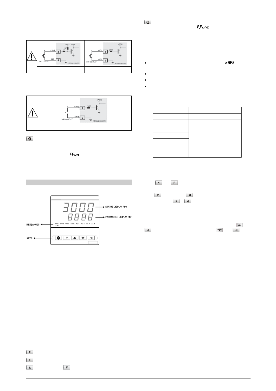 Operation | NOVUS Controller N3000 User Manual | Page 4 / 9