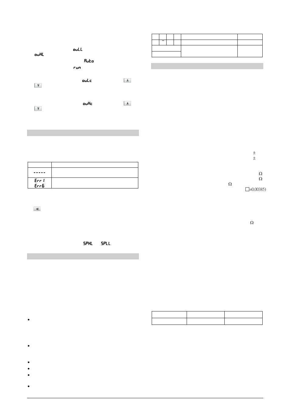 Problems with the controller, Serial communication, Specifications | NOVUS Controller N3000 User Manual | Page 8 / 9