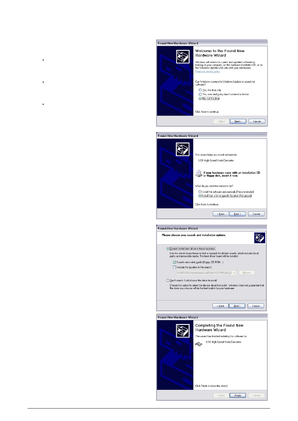 5 interface installation, 1 usb drives installation, 5interface installation | NOVUS TagTemp User Manual | Page 3 / 7