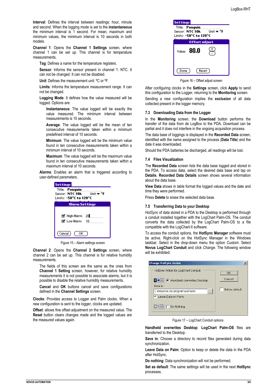 NOVUS LogBox-RHT User Manual | Page 5 / 6