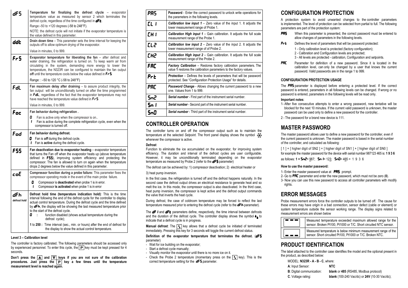 NOVUS N323R User Manual | Page 2 / 2