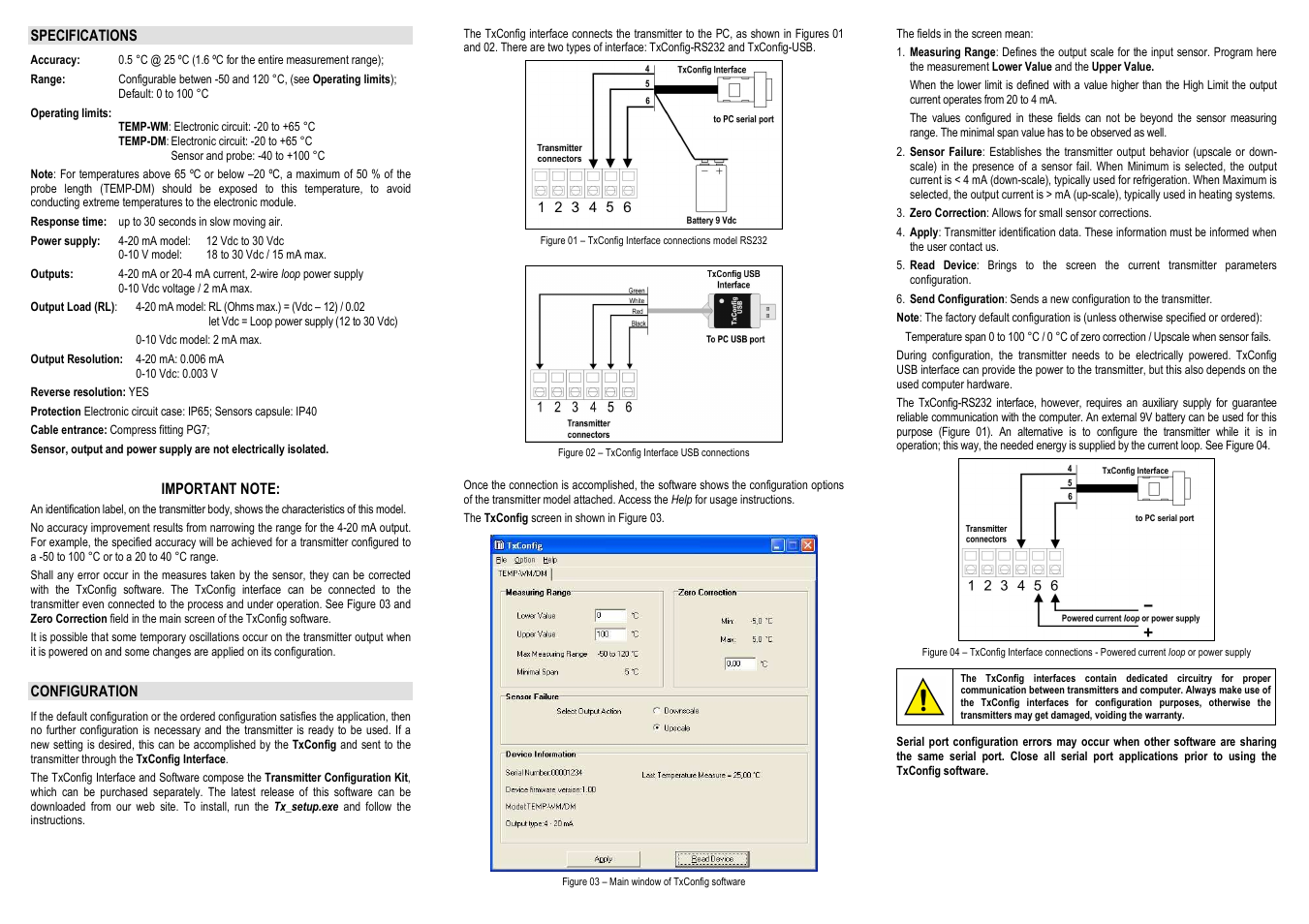 NOVUS TEMP WM/ TEMP DM User Manual | Page 2 / 2