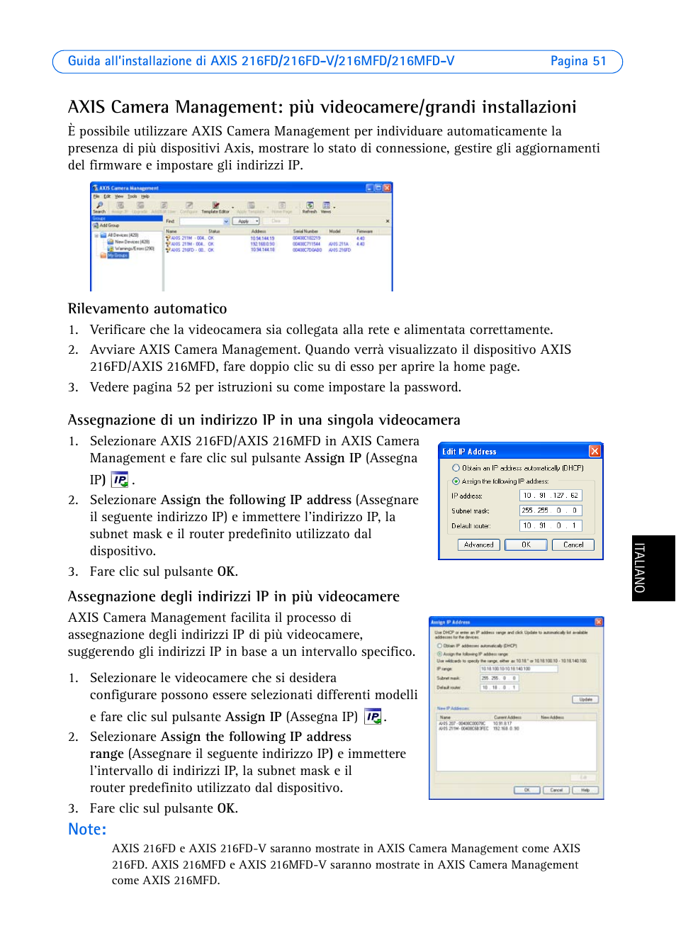 Axis Communications 216MFD User Manual | Page 51 / 74