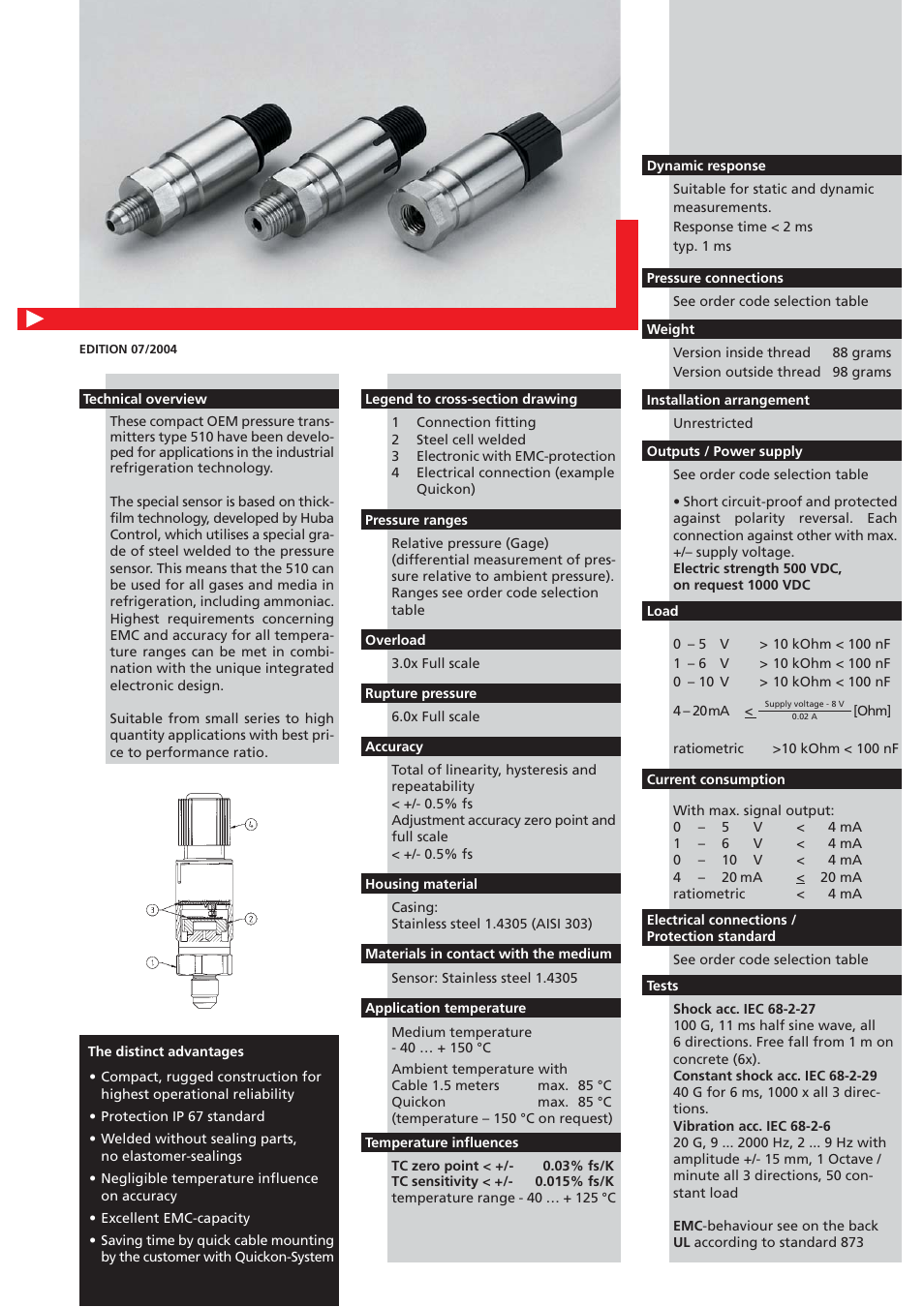 NOVUS TP510 User Manual | Page 2 / 4