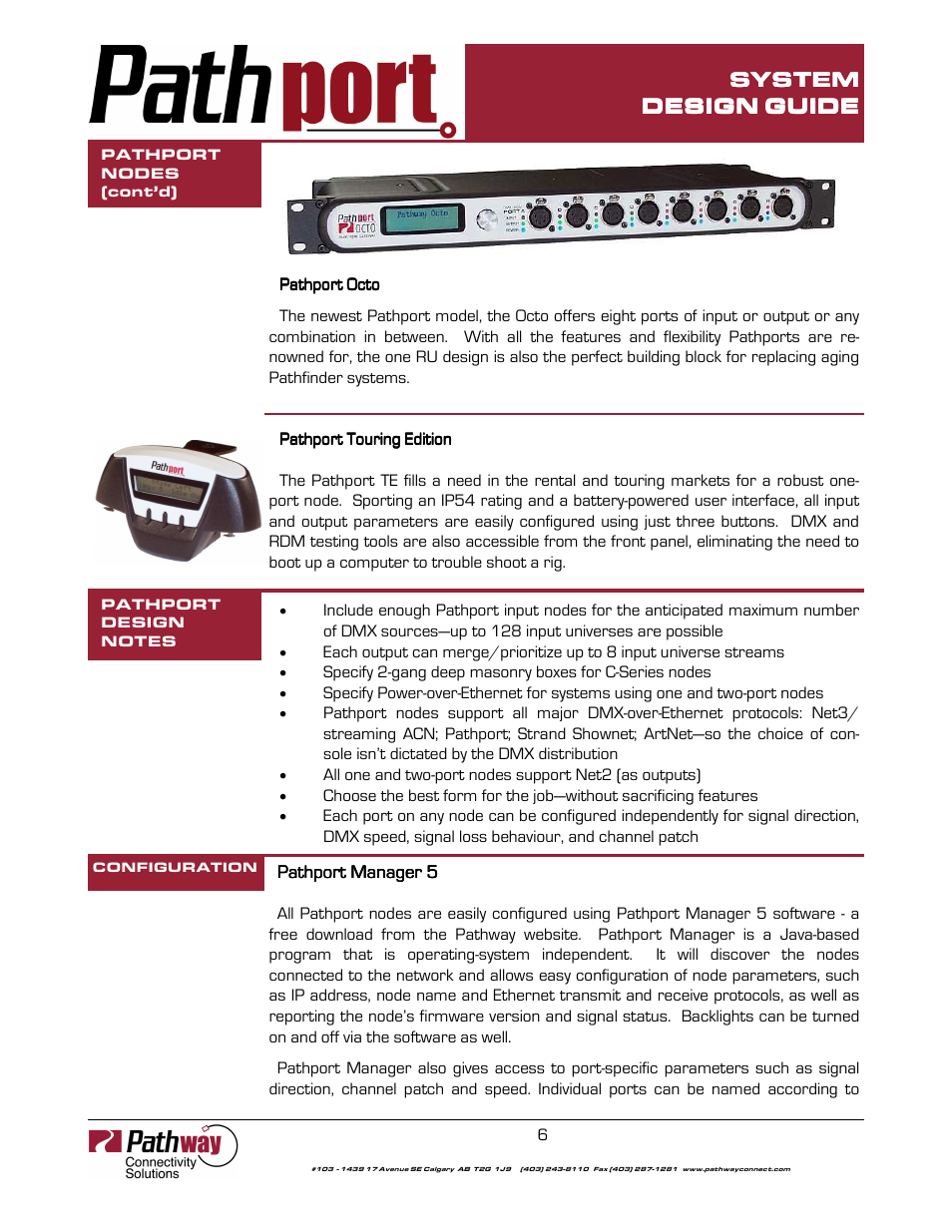 System | Pathway System Design/Layout Guide User Manual | Page 6 / 8