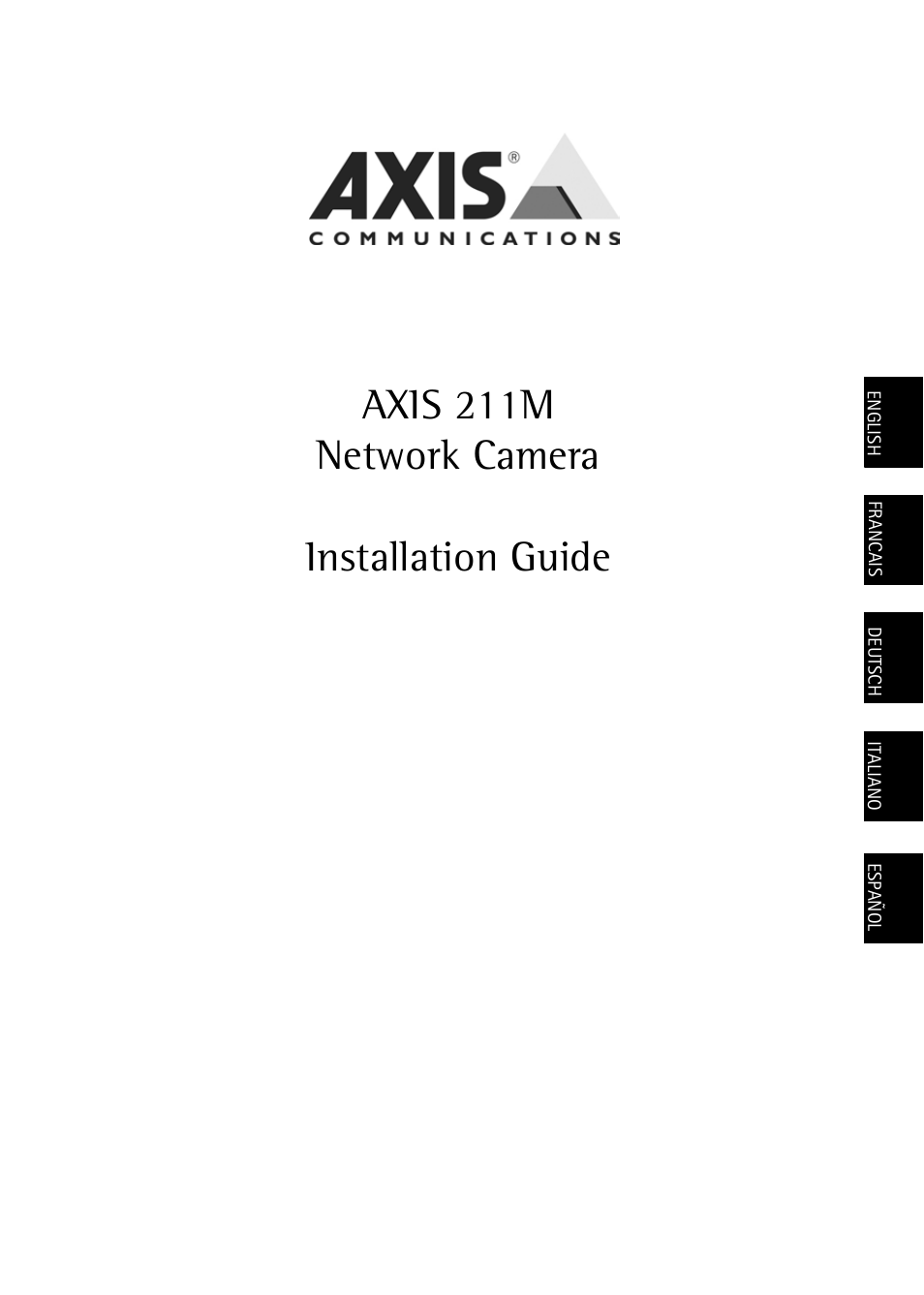 Axis Communications 211M User Manual | 64 pages