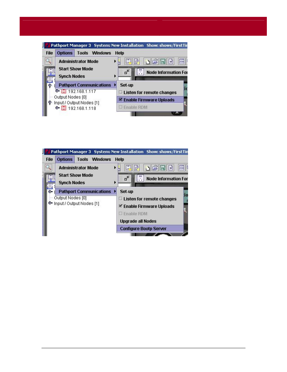 Pathport manager user’s guide | Pathway Pathport Manager 3 User Guide User Manual | Page 15 / 61