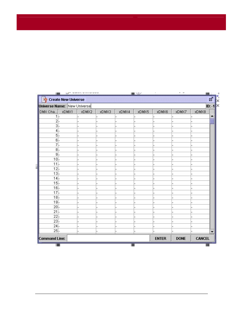 Creating universes, Pathport manager user’s guide | Pathway Pathport Manager 3 User Guide User Manual | Page 36 / 61