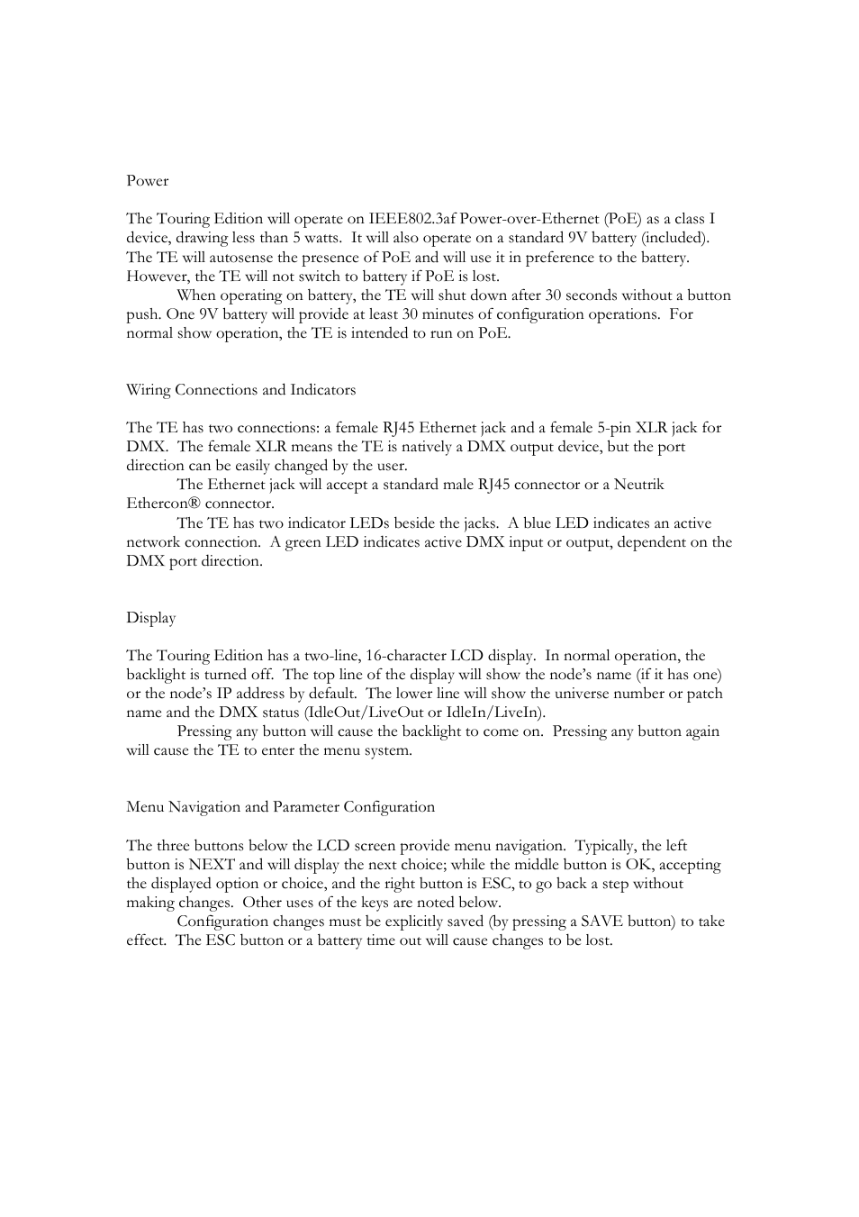 Pathway Touring Edition #6182 User Manual | Page 3 / 6